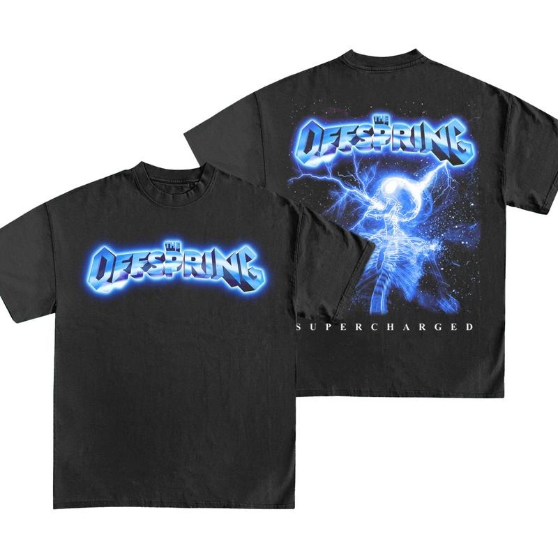 The Offsprings band T-shirt Super Charged Worldwire in 2025 Sweatshirt The Offsprings Tour 2025 Hoodie The Offsprings...