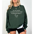 The One Where Everyone Finds Out She's Pregnant Sweatshirt, Pregnancy Announcement Sweatshirt, Baby Reveal, Baby...