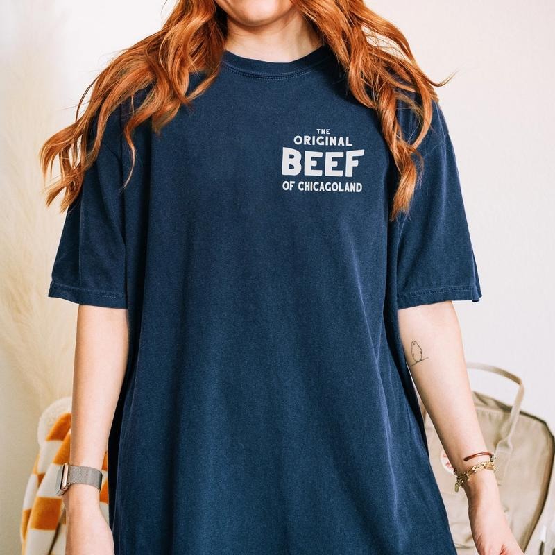 The Original Beef Of Chicagoland Colors T-Shirt, The Bear TV series, Jeremy Allen White Lovers, The Bear Season 4 Comfort...