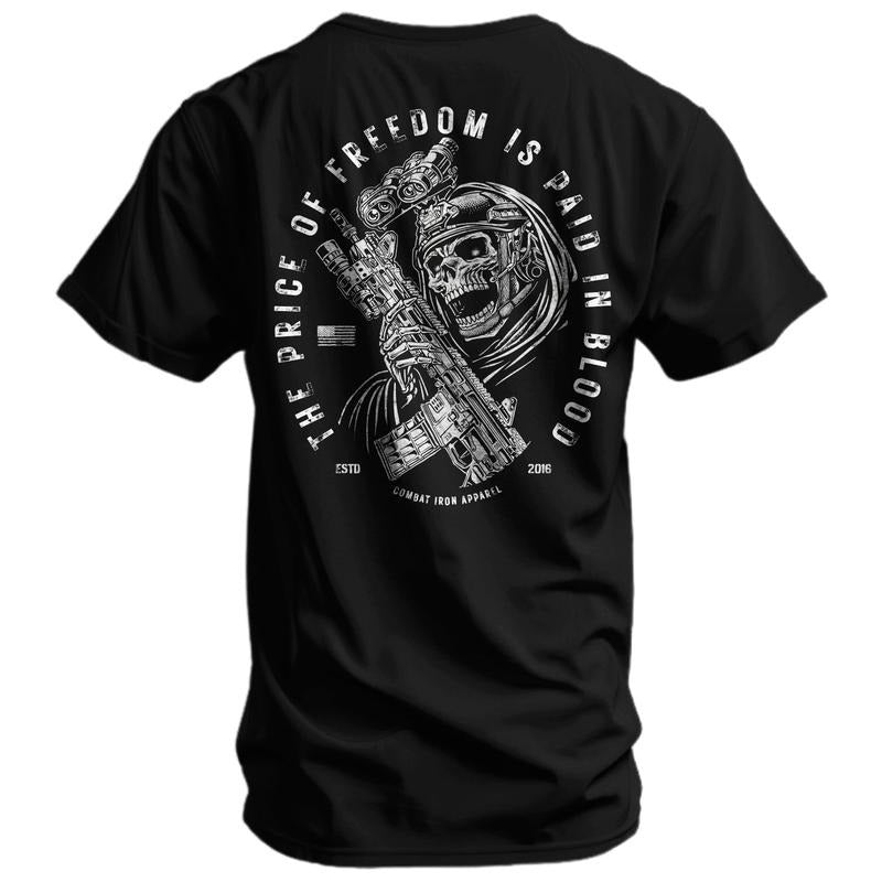 The Price Of Freedom Men's T-Shirt Hoodie, Sweatshirt | GrindPrints.com