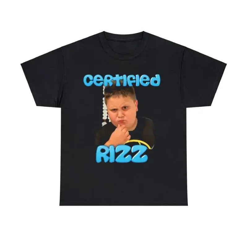 The Rizzler T Shirt Meme Shirt For Men And Women Hoodie, Sweatshirt | GrindPrints.com