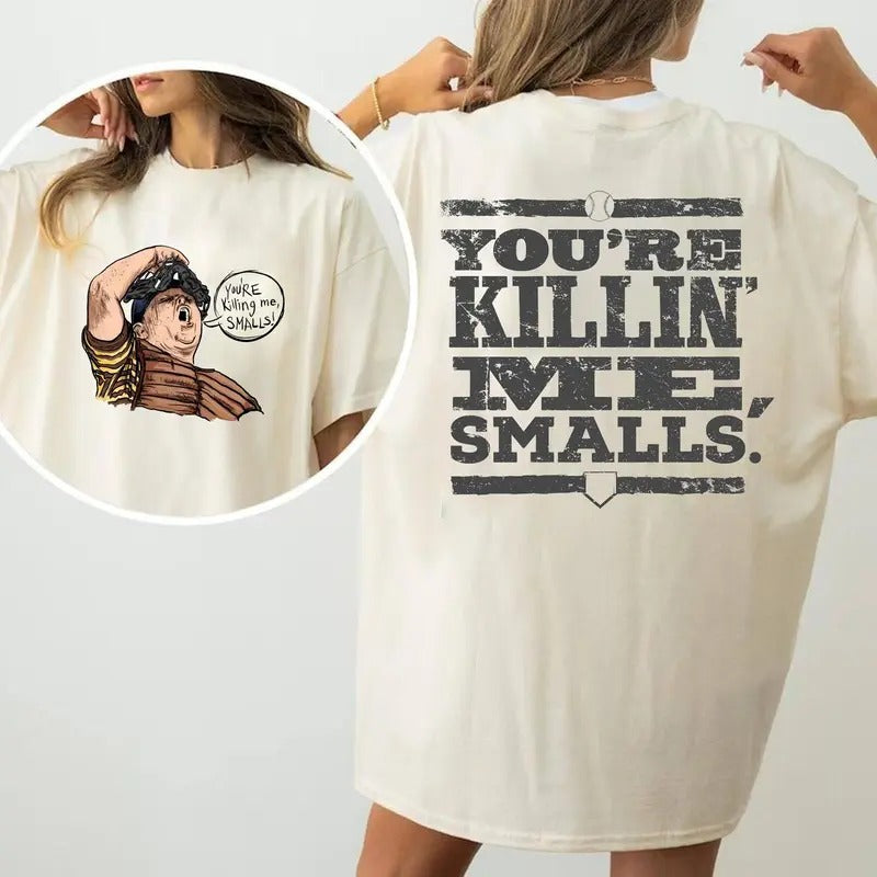 The Sandlot 2 sides T shirt, unisex Cotton Fabric Hoodie, Sweatshirt | GrindPrints.com