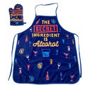 The Secret Ingredient Is Alcohol Funny Drinking Cocktail Graphic Kitchen Accessories Funny Graphic Kitchenwear Funny...