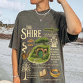 The Shire Shirt, Fantasy Book Lover lotr shirt the rings Second Breakfast Rivendell shirt lord of shirt Gift For Book...