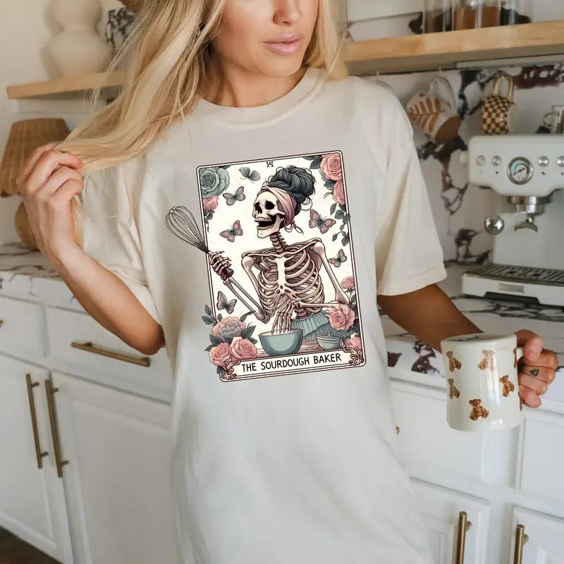 The Sourdough Baker DTF Transfers - THIS IS NOT A SHIRT Hoodie, Sweatshirt | GrindPrints.com