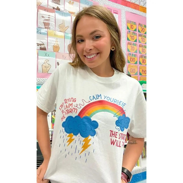 The Storm Will Pass Graphic T-Shirt Hoodie, Sweatshirt | GrindPrints.com
