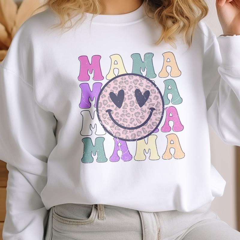 The Tolers | Mama Smiley Sweatshirt T-Shirts, Hoodie | GrindPrints.com