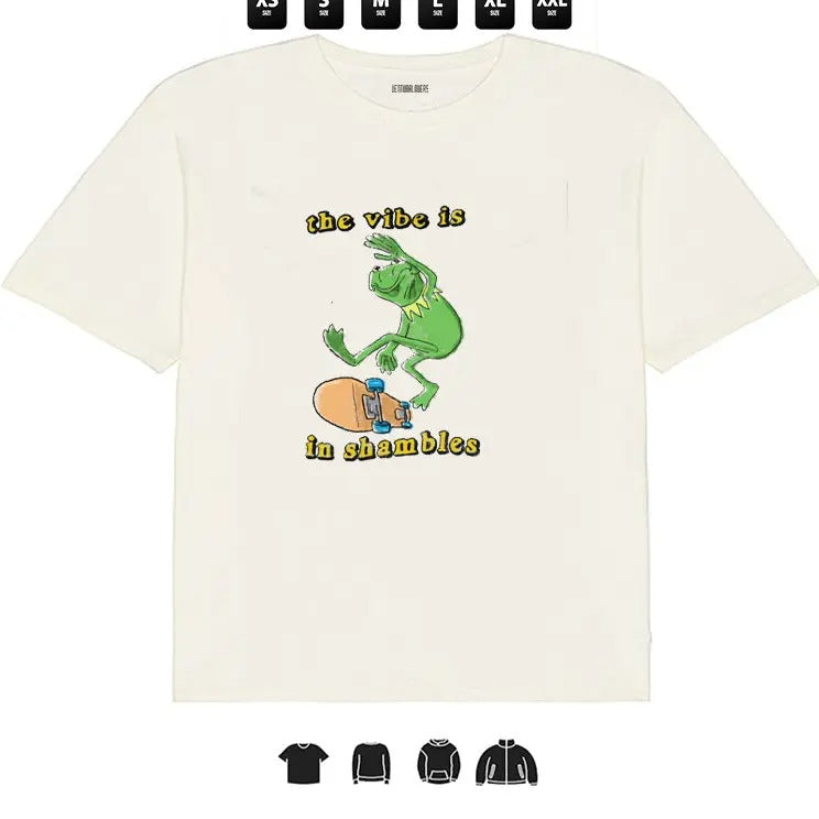 The Vibe Is In Shambles - Unisex Tee, Gifts Hoodie, Sweatshirt | GrindPrints.com