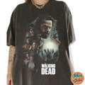 The Walking Dead Group Shirt, Daryl Dixon Shirt, Rick Grimes tee, Walking Dead Merch, Glenn Maggie Rhee Shirt, Cotton...