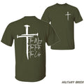 The Way The Truth The Life T-shirt Bold Cross Graphic With Inspiring Scripture Perfect For Faith-based Wear Unisex Casual...