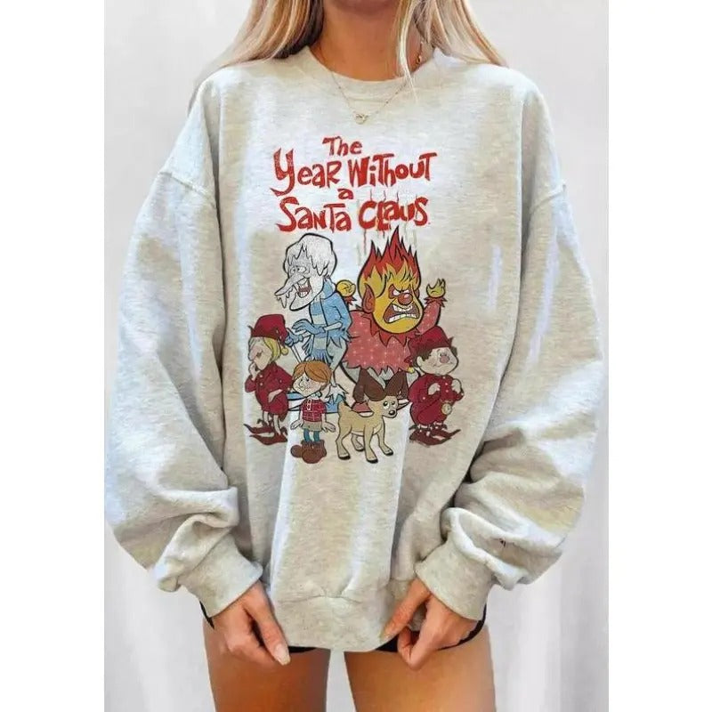 The Year With0ut Santta Sn0w Siser Heaat Shirt, Miiser Br0thers Shirt, Family Matching Shirt, Christmas Gifts Hoodie,...