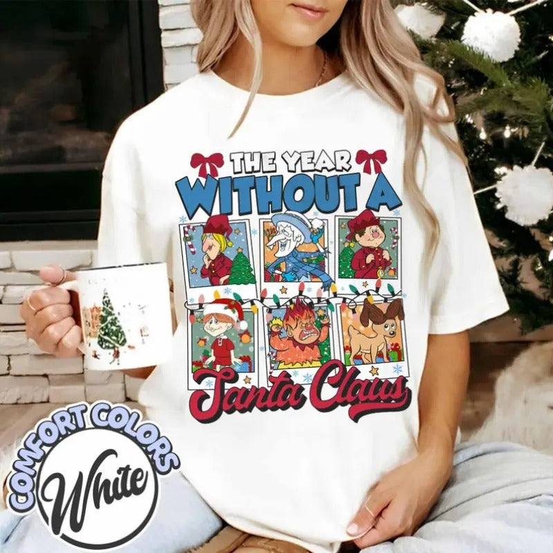 The Year Without Santa Claus Comfort Colors Shirt, Miser Brothers Shirt, Heat and Snow Misers Shirt, Funny Cartoon,...