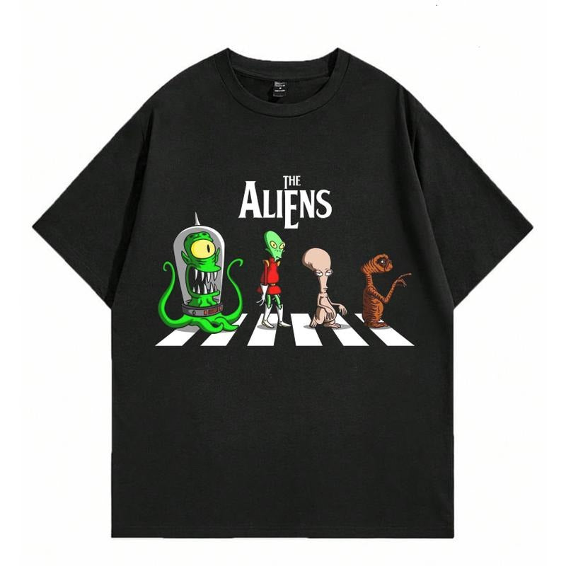 The abbey road the aliens t-shirt Hoodie, Sweatshirt | GrindPrints.com