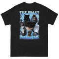 The beast inside me 90s Vintage Funny Cat meme Tee Shirt Classic Cotton Unisex Top Hoodie, Sweatshirt | GrindPrints.com