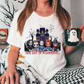 There Goes The Neighborhood Shirt, Horror Friends Halloween Tshirt, Movie Shirt, Horror Movie T-Shirt, Retro Halloween,...