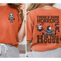 There's Some Horror In This House Shirt, Hallowen Shirt, Cute Fall Shirt, Spooky Seasonstyle{n002}2 Hoodie, Sweatshirt