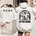 There's Some Horror In This House Shirt, Hallowen Shirt, Cute Fall Shirt, Spooky Seasonstyle{n002}3 Hoodie, Sweatshirt