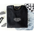 They Burned Women Feminist Embroidered Sweatshirt Feminist Clothing Feminist Gift Girl Power Crewneck Women Empowerment...