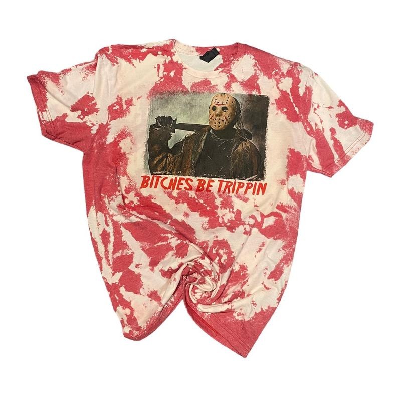 They be Trippin bleached t-shirt Hoodie, Sweatshirt | GrindPrints.com
