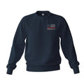 Thin Red Line Flag Fireman Firefighter Support Front Side Print Sweatshirt Classic Cotton T-Shirts, Hoodie | GrindPrints.com