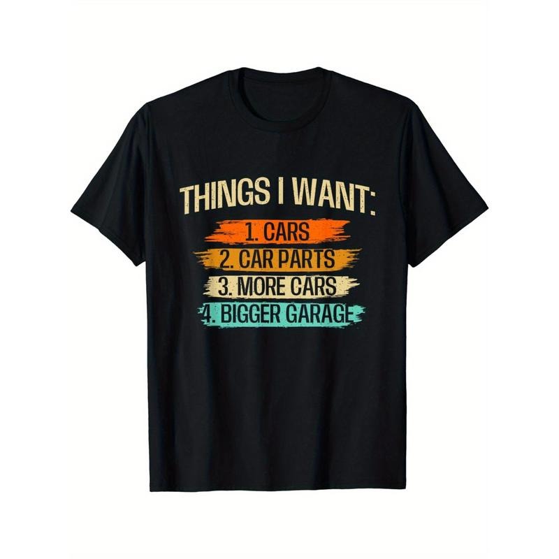 Things I Want - Car Parts Enthusiast Auto Mechanic Engine T-Shirt Made in USA Hoodie, Sweatshirt | GrindPrints.com