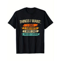 Things I Want - Car Parts Enthusiast Auto Mechanic Engine T-Shirt Made in USAstyle{n002}2 Hoodie, Sweatshirt