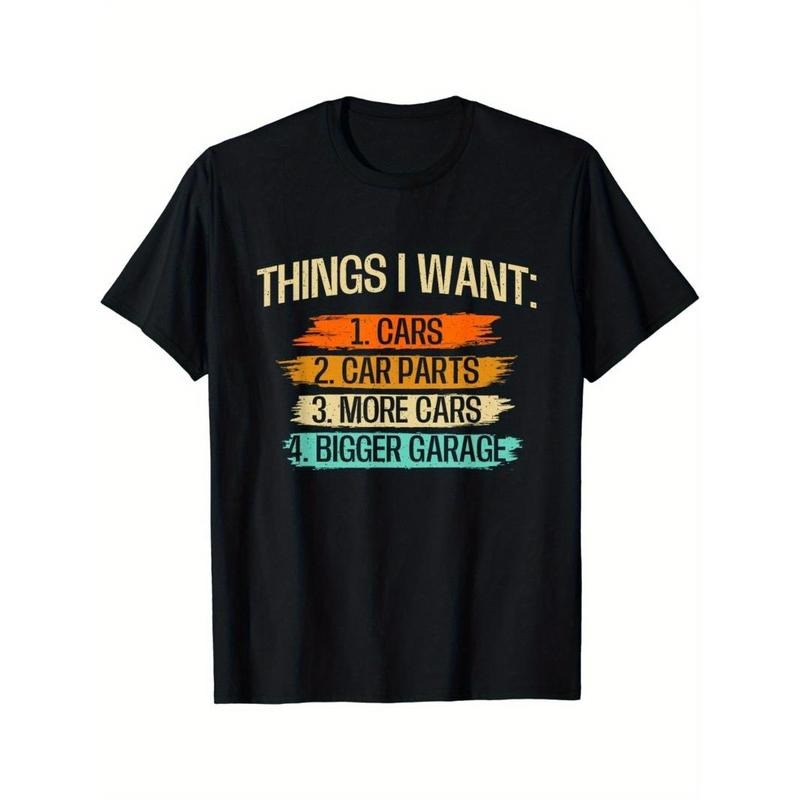 Things I Want - Car Parts Enthusiast Auto Mechanic Engine T-Shirt Made in USAstyle{n002}2 Hoodie, Sweatshirt