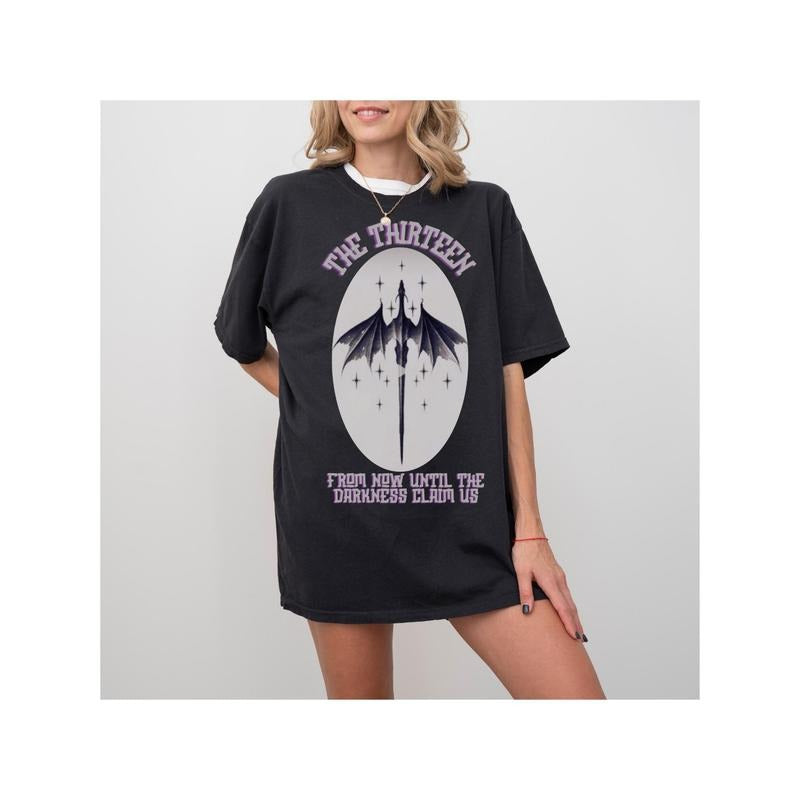 Thirteen Throne Of Glass Shirt, From Now Until The Darkness Claims Us Shirt, We Are The Thirteen Tee, Throne Of Glass Fan...