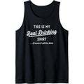 This Is My Boat Drinking Shirt Men Women Funny Boating Tank Top Made in USA Hoodie, Sweatshirt | GrindPrints.com