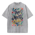 This Mama Runs On Holy Spirit Christian Washed T-Shirt Hoodie, Sweatshirt | GrindPrints.com