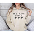 This Mummy Belongs Custom Mama Personalised Mum Mummy New Mom Mum T-Shirts, Hoodie, Sweatshirt