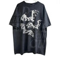 Three Bats Y2k T-Shirt, Vintage 90s Style Bat T-Shirt, Retro Gothic Shirt, Unisex Adult Grunge 2000s Graphic Shirt, Dark...