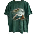 Three Crocodiles Vintage Graphic T-shirts, Retro Aligator Moon Jungle Tshirt, Crocodile Lovers, Fun Sleeping Galaxy Tee,...