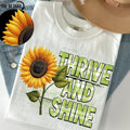 Thrive and Shine DTF Transfers - THIS IS NOT A SHIRT Hoodie, Sweatshirt | GrindPrints.com