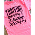 Thriving Graphic Tee Hoodie, Sweatshirt | GrindPrints.com