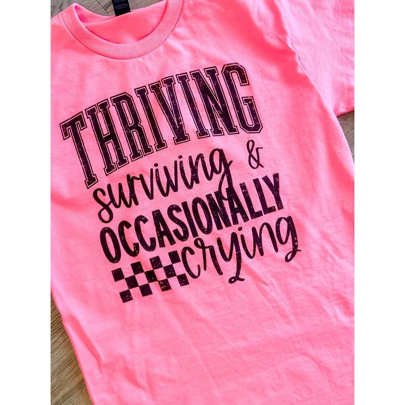 Thriving Graphic Tee Hoodie, Sweatshirt | GrindPrints.com