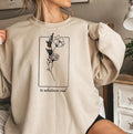 Throne Of Glass Flower Aelin Quote sweatshirt, The Thirteen, Throne Of Glass sweater, Gift for her To Whatever End Throne...