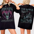 Throne Of Glass Shirt| SJM Inspire Two Sides Shirt| Terrasen TOG Shirt, Terrasen shirt Hoodie, Sweatshirt | GrindPrints.com