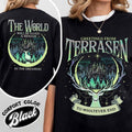 Throne Of Glass Shirt, Sjm Terrasen Shirt, Reading Lover, Book Lover T-shirt,Elirea Crescent City Aelin Galathynius,Tog...