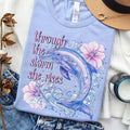 Through the Storm Dolphin DTF Transfers - THIS IS NOT A SHIRT Hoodie, Sweatshirt | GrindPrints.com