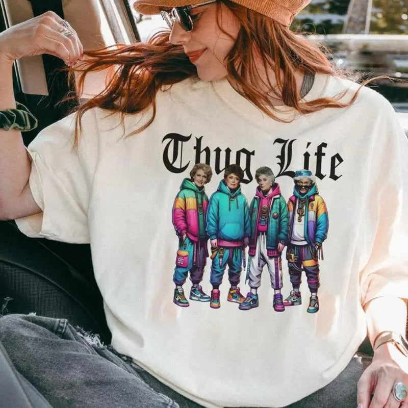 Thu Life shirt, G0den Girl Mom TV Show shirt Top Womenswear Hoodie, Sweatshirt | GrindPrints.com