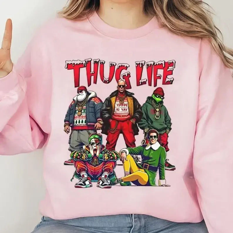 Thug Life Shirt Movie Friends Shirt Character Movies Thug Life Meey T-Shirts, Hoodie, Sweatshirt