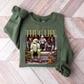 Thug Life Christmas Shirt, Christmas sweatshirt, Christmas movie sweater, holiday crewneck Christmas friends shirt, Xmas...