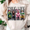 Thug Life Christmas Sweatshirt, A Christmas Story Shirt, Christmas Bunny Sweatshirt, Funny Christmas 90s Sweatshirt Hoodie