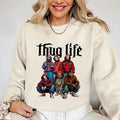 Thug Life Halloween Sweatshirt, Thug Life Shirt, Horror Halloween Shirt , Horror Movie Sweatshirt, Halloween Sweatshirt,...