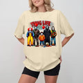 Thug Life Horror Movie T-Shirt, Halloween Gifts, Gift For Her, Gift For Him Fabric Top Hoodie, Sweatshirt | GrindPrints.com