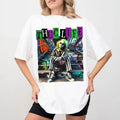 Thug Life S1ting Halloween Tshirt, Halloween Horror Characters Tee, Scary Movie Gift, Spooky Season, Unisex Short Sleeve...