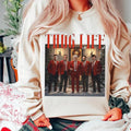 Thug Life Trumpp Unisex T-shirt Sweatshirt Hoodie, Vote Trumpp 2024 Shirt, Funny Graphic Tee, Political Tee | GrindPrints.com