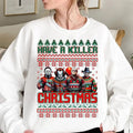 Thug Life Ugly sweatshirt Christmas, Charact Xmas hoodie, Christmas Charact tshirt, Funny Christmas Thief sweatshirt,...