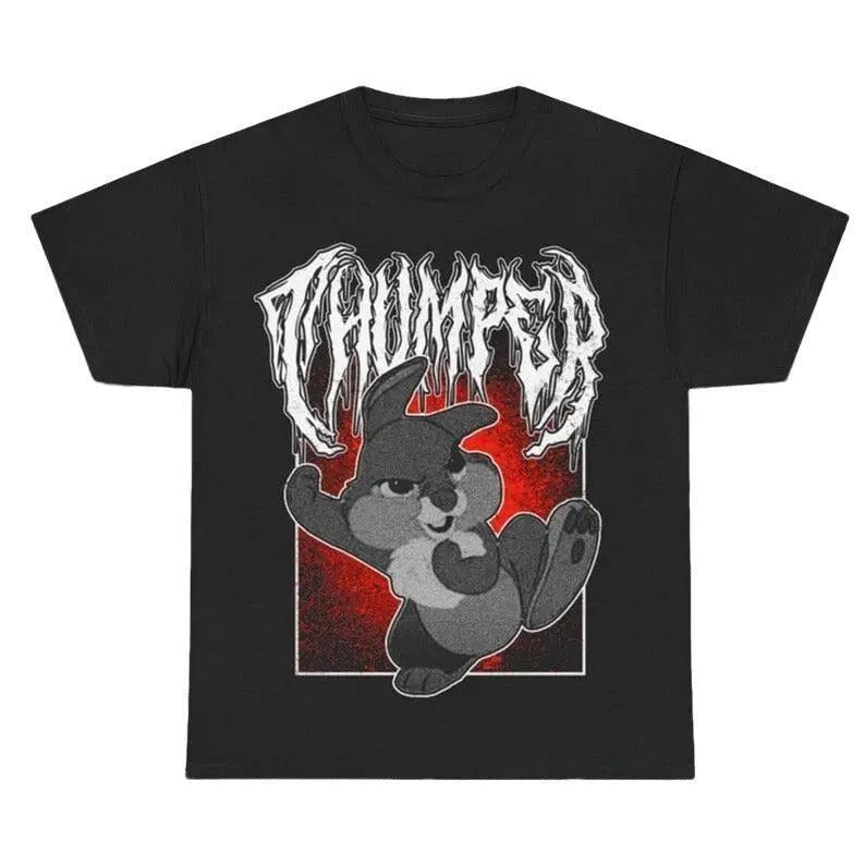Thumper Bambi Metal Shirt, Goth Punk Tee Deathmetal Halloween Hoodie, Sweatshirt | GrindPrints.com